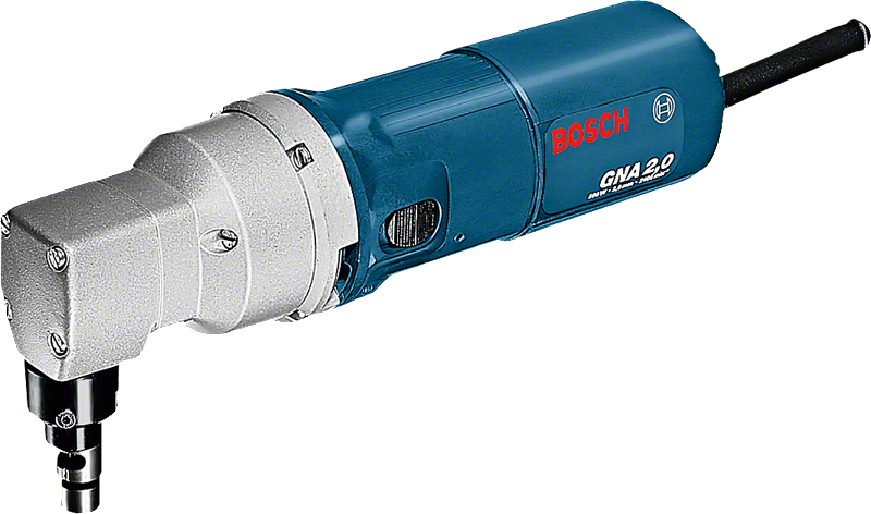 Bosch GNA 2.0 nibbler for cutting sheet metal.