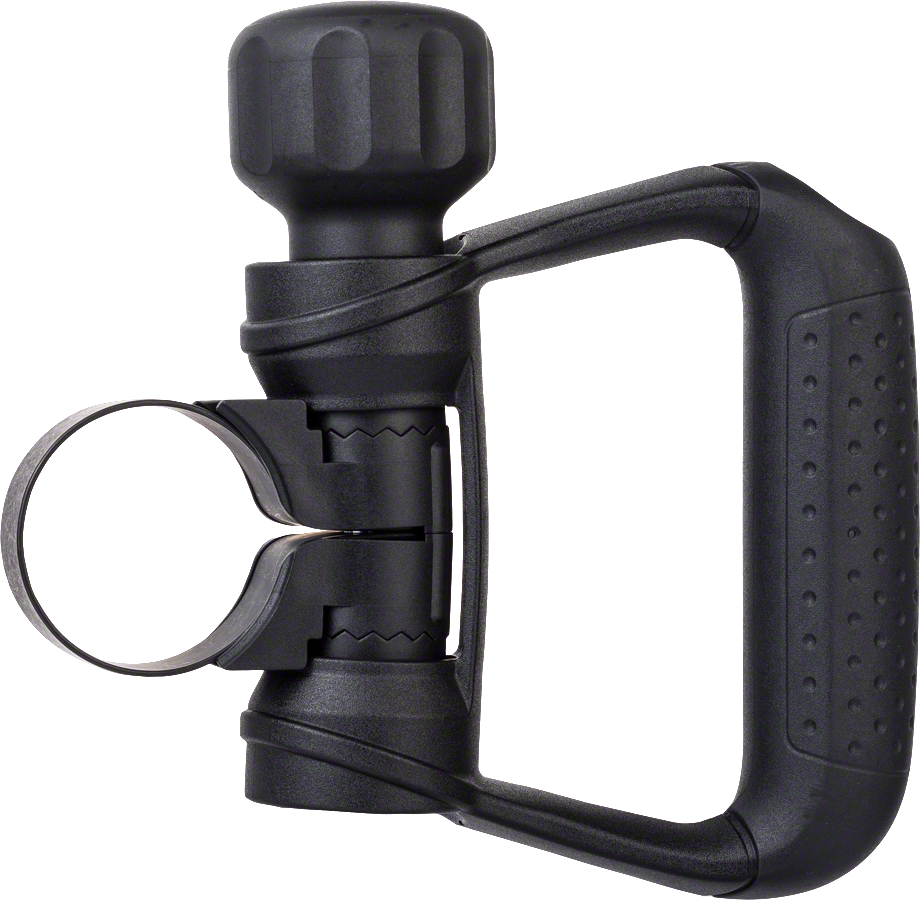 Bosch auxiliary handle for rotary hammer drills.