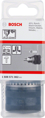 Object #200251097: 1608571062_bo_pro_p_f_2 Bosch drill chuck 1.5-13mm for various brands.