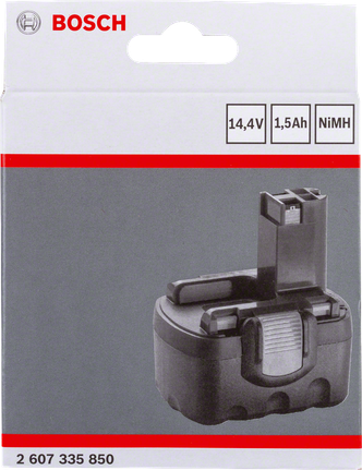 Bosch 14,4V 1,5Ah NiMH battery pack.