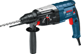 Bosch GBH 2-28 D rotary hammer drill with side handle.