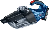 Bosch GAS18V-1 cordless handheld vacuum cleaner.