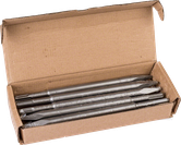 Bosch pointed chisel SDS plus 250mm set in box.