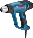 Bosch GHG 20-63 heat gun with adjustable temperature.