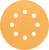 Bosch C470 sanding sheet 125 mm 120 grit 8 holes.