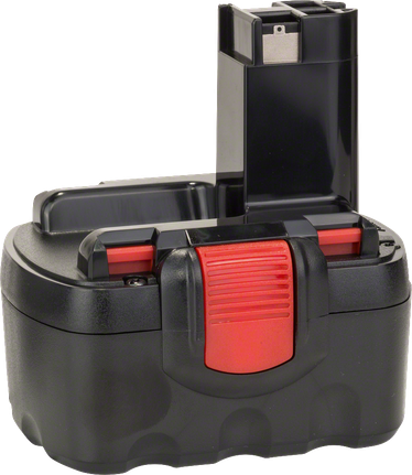 Bosch O-Pack rechargeable battery for power tools.