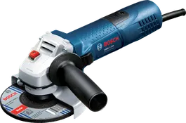 Bosch GWS 7-100 angle grinder with 100mm disc.