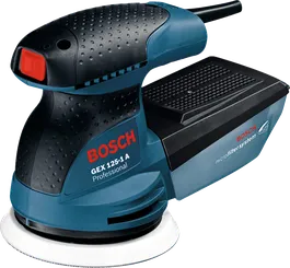 Bosch GEX 125-1 A random orbit sander with 125 mm pad.