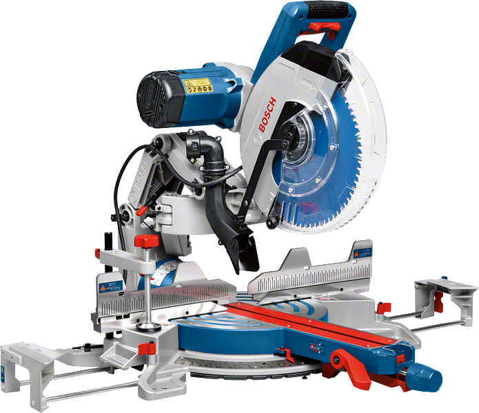 Bosch GCM 12 GDL mitre saw with 305 mm blade.