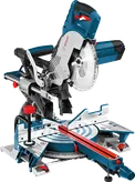 Bosch GCM 8 SJL sliding mitre saw with 216mm blade.