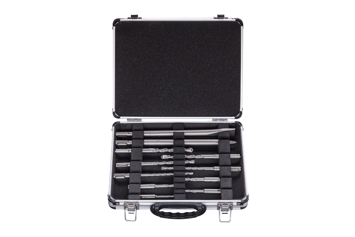 Bosch 11 pcs SDS plus drill bits set.
