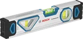 Bosch 25cm spirit level with measurement vials.