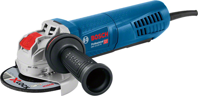 GWX 15-125 PS Angle Grinder with X-LOCK | Bosch Professional