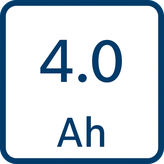 Bosch ProCORE 18V 4.0Ah battery pack.
