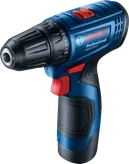 Bosch GSR 120-LI cordless drill driver, compact design.
