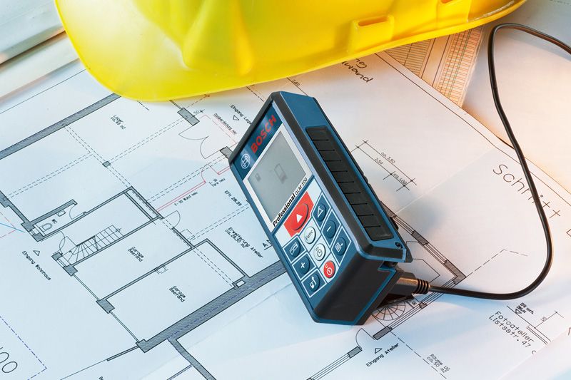 GLM 100 laser measure device.