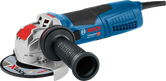 Bosch GWX 17-125 S angle grinder with X-LOCK system.