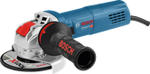 Bosch angle grinder GWX 9-125 S with X-LOCK disc.