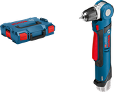 Bosch GWB 12V-10 cordless angle drill with case.