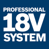 Professional 18V system.