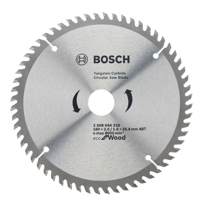 Bosch circular saw blade for wood cutting.