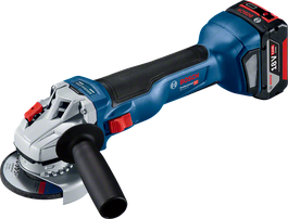 Bosch GWS 18V-10 cordless angle grinder.