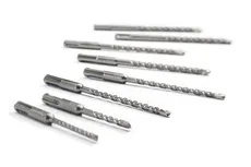 Bosch SDS plus hammer drill bit set for masonry.