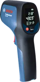 Digital infrared thermometer device.