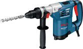 Bosch GBH 4-32 DFR rotary hammer drill with side handle.