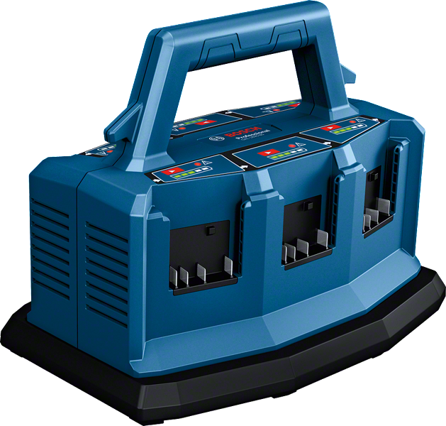 Bosch GAL 18V6-80 six-slot battery charger.
