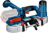 Bosch GCB 18V-63 cordless band saw, 63.5 mm cutting depth.