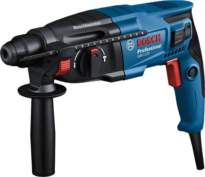 GBH 220 Bosch GBH 220 rotary hammer with SDS plus handle.