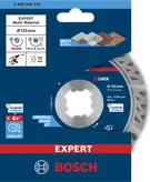 Bosch EXPERT MultiMaterial X-LOCK diamond cutting disc 125×22.23×2.4×12 mm.