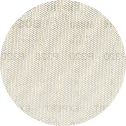 Bosch EXPERT M480 Sanding Net 125mm G320 open mesh.