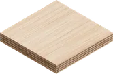 Multiplex wood.