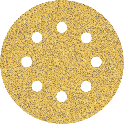EXPERT C470 Sandpaper with 8 holes for Random Orbital Sanders 115 mm, G 40 5-pc Bosch EXPERT C470 sandpaper disc 115mm 8 holes G40.