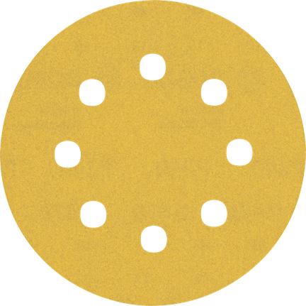 EXPERT C470 Sandpaper with 8 holes for Random Orbital Sanders 115 mm, G 240 5-pc Bosch EXPERT C470 sandpaper disc 115mm 8 holes G240.