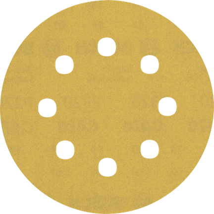 EXPERT C470 Sandpaper with 8 holes for Random Orbital Sanders 115 mm, G 320 5-pc Bosch EXPERT C470 sandpaper disc, 8 holes, 115 mm, grit 320.