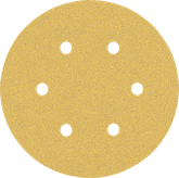 Bosch EXPERT C470 sandpaper disc with 6 holes.