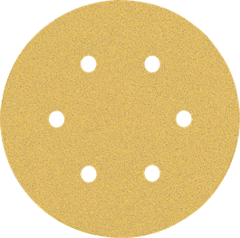 Bosch EXPERT C470 sandpaper disc with 6 holes.