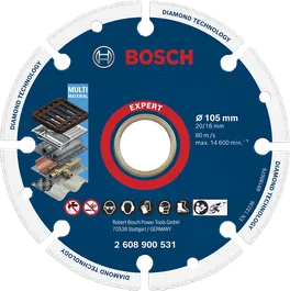 Bosch EXPERT Diamond Metal Wheel Cutting Disc 105 mm.