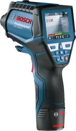 Bosch GIS 1000 C thermo detector for temperature measurement.