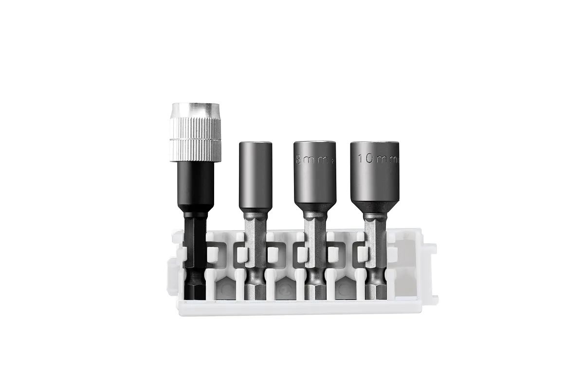 Bosch Pick & Click Extra Hard Nutsetter and holder set.