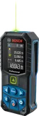 Bosch GLM 50-27 CG laser measure with display screen.