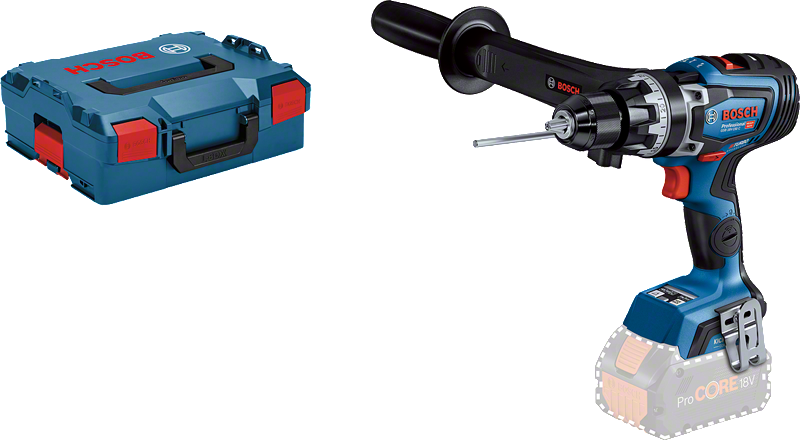 Bosch GSB 18V-150 C cordless combi drill with case.