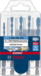 EXPERT HEX-9 MultiConstruction Bit Sets