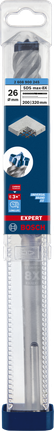 EXPERT SDS max-8X Hammer Drill Bit 26 x 200 x 320 mm EXPERT SDS max-8X Hammer Drill Bit 26 x 200 x 320 mm
