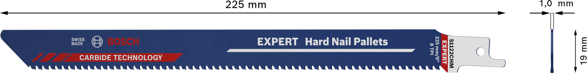 EXPERT Hard Nail Pallets S1122CHM