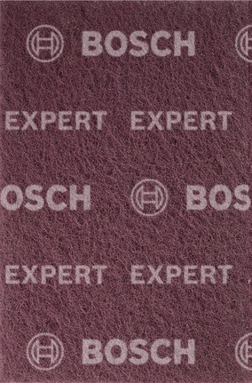 Bosch EXPERT N880 fleece pad very fine A maroon.