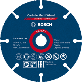 EXPERT Carbide Multi Wheel Cutting Discs